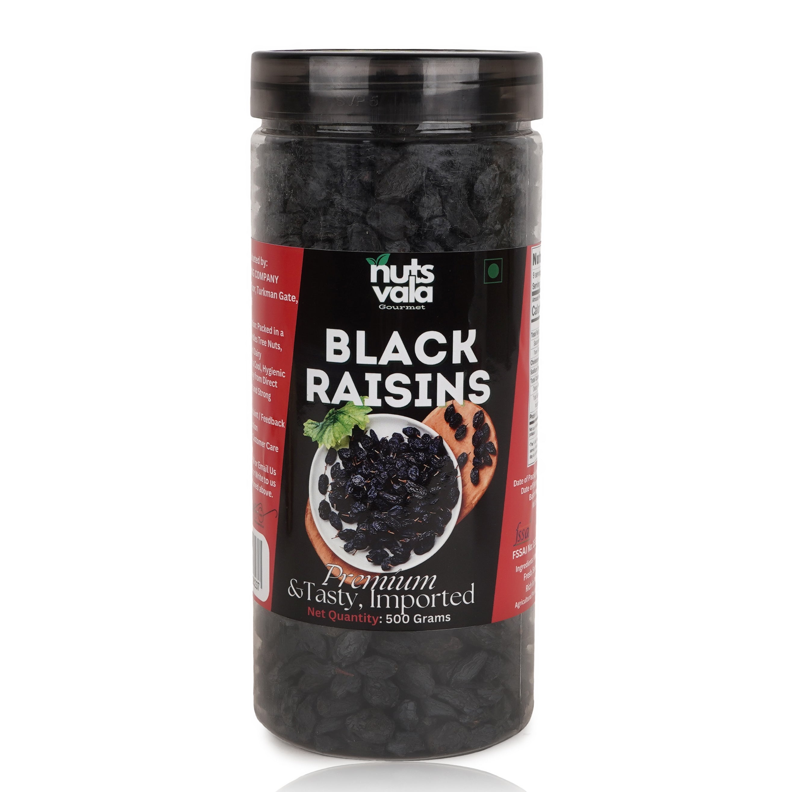 Premium Persian Black Raisins - Sweetest Ever