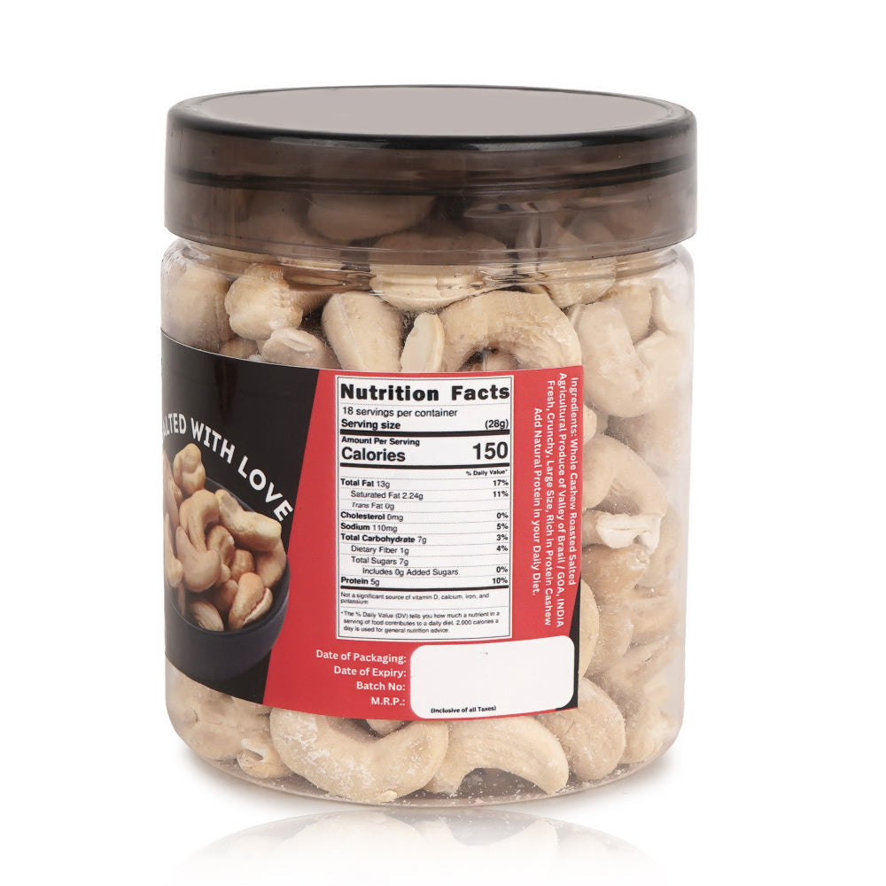 Cashew Salted (Kaju) Full Protein Snacks