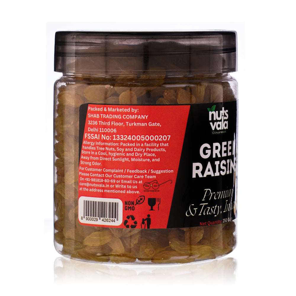 Indian Green Raisins - Fresh & Sweet