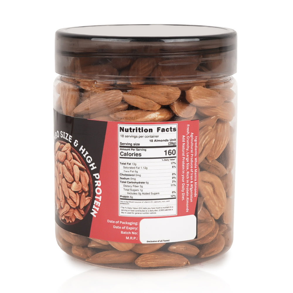 Mamra Almonds Jumbo Size Imported