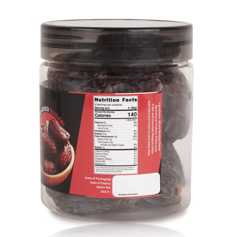 Medjool Dates - Premium Imported Jumbo Size