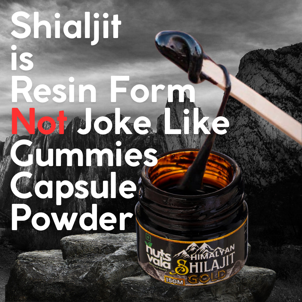 Premium Himalayan Shilajit Resin Form