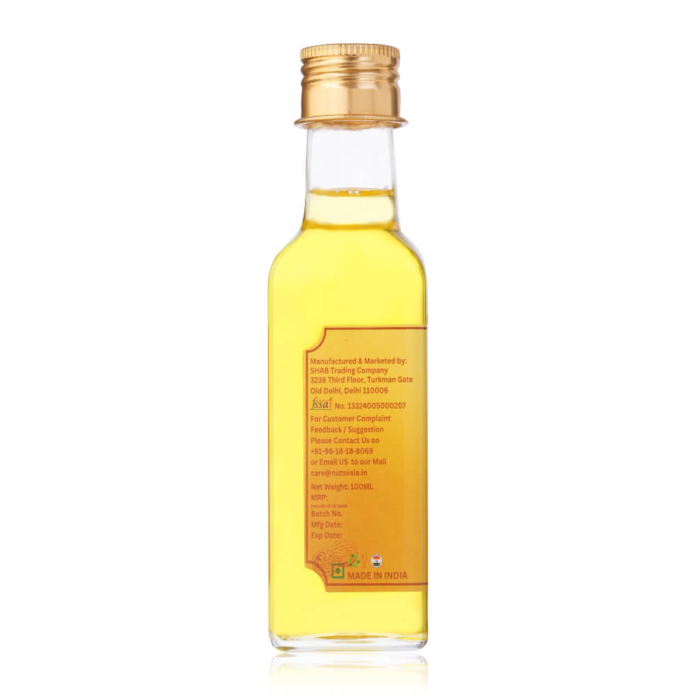 Walnut Oil Cold Pressed - 100% Pure & Nature